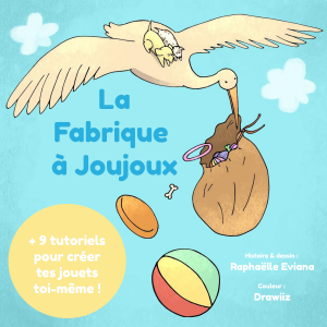 couverture de l'album jeunesse écologie "La Fabroque à Joujoux"